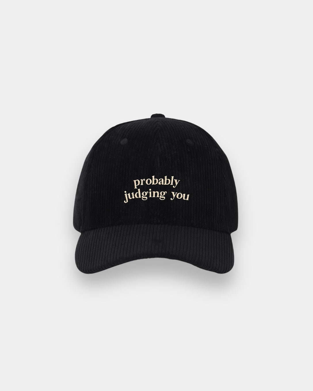 Casquette velours côtelé